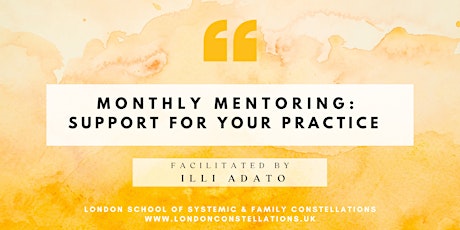 Monthly Mentoring: Support for your practice primary image
