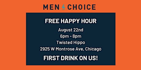 Men4Choice Free Social Happy Hour primary image