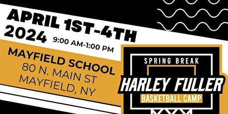 Harley Fuller Basketball Camp- Spring Break- April 1st-4th (Boys and Girls)