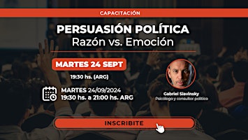 Imagen principal de Persuasión política. Emoción vs. Razón