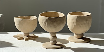 Imagem principal do evento Intro to Pottery Class - Cocktail Glass - Ceramic Class - Father's Day