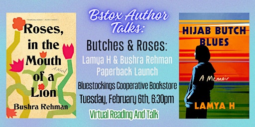 Butches & Roses: Lamya H & Bushra Rehman Paperback Launch primary image
