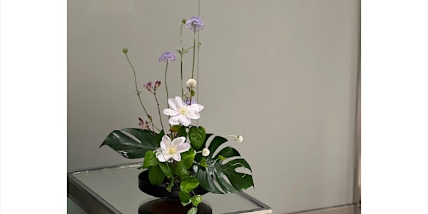 Modern Ikebana Flower Arrangement Workshop and Tea Tasting