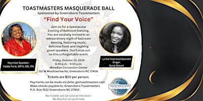 Toastmasters Masquerade Ball primary image