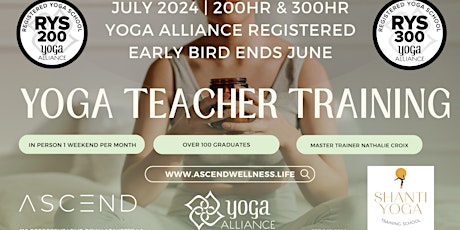 Yoga Teacher Training 200hr & 300hr RYT