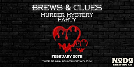 Brews and Clues Murder Mystery Party primary image