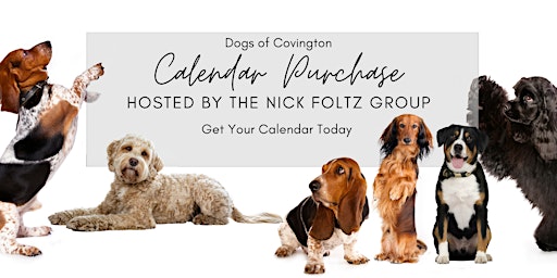 Dogs of Covington Calendar Purchase primary image