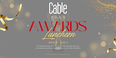 Nashville Cable presents: 2024 Cable Awards primary image