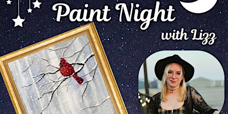 Imagem principal do evento Paint Night w/ Lizz at Pilots Cove Cafe!