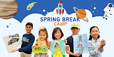 Imagen principal de Spring Break Day Camp @10:30AM or 2PM In-Person at Young Art Valley Fair