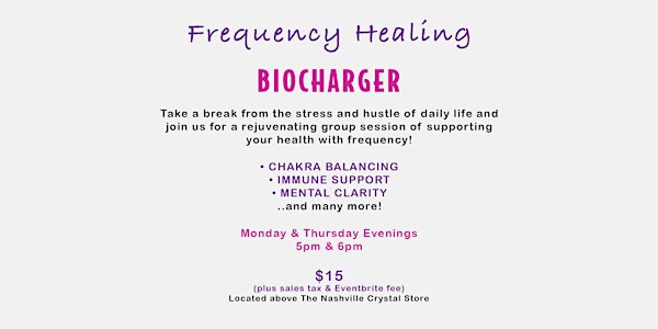 BioCharger Sessions