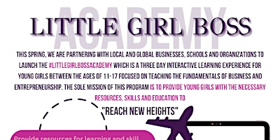 Little Girl Boss Academy primary image