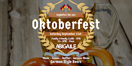 Oktoberfest German Beer & Food Festival primary image
