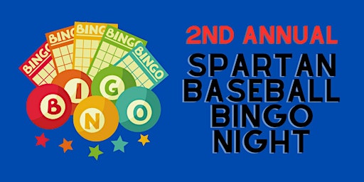 Imagen principal de 2nd Annual Bingo Night - Benefiting Hillsboro Spartan Youth Baseball