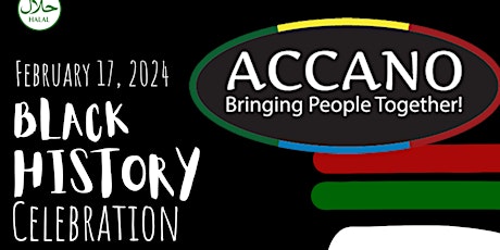 Black History Month Celebration Dinner Organized by ACCANO primary image