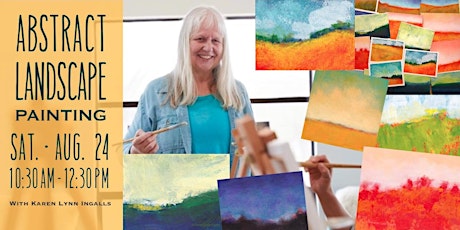 Abstract Landscape Painting for Beginners with Karen Lynn Ingalls primary image