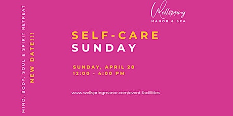 2024 Self-care Sunday Pop-up Experience