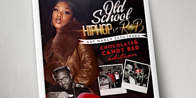 OLD SCHOOL R&B VS HIP HOP PARTY primary image