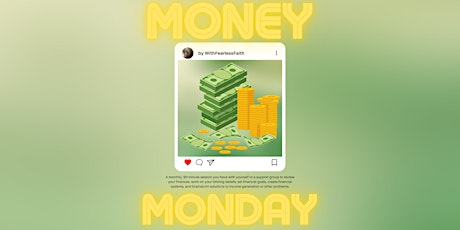 Money Mondays - Personal Finance Review & Accountability Group