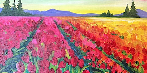 Immagine principale di Tranquil Tulips  - Paint and Sip by Classpop!™ 