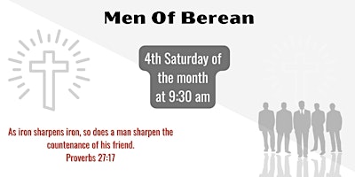 Imagem principal do evento M.O.B. Men of Berean