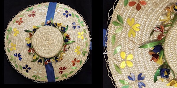 GBACG Workshop: Straw-embroidered Bergère hat with Lynn McMasters