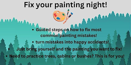 Happy Accidents Paint Event (Ages18+) primary image