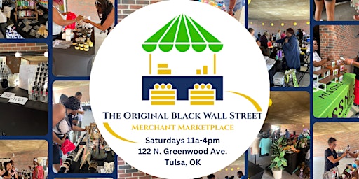 Imagem principal do evento The Original Black Wall Street Merchant Marketplace