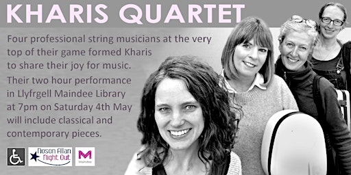 Imagem principal do evento Kharis Quartet