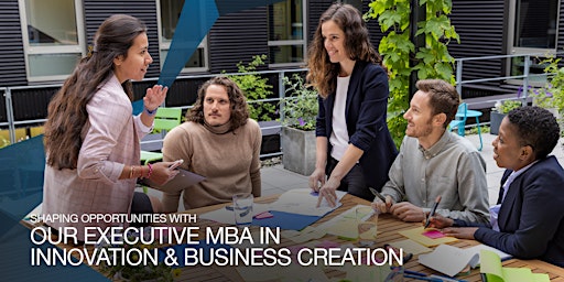 Primaire afbeelding van On-site Info Day Executive MBA in Innovation & Business Creation