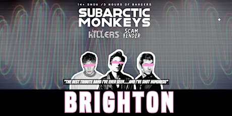 Arctic Monkeys Tribute - Brighton - April 5th 2024