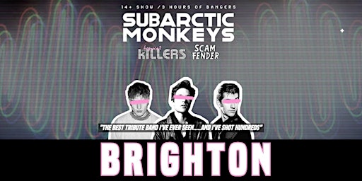 Imagem principal do evento Arctic Monkeys Tribute - Brighton - April 5th 2024