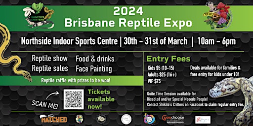 Imagem principal do evento Brisbane Reptile Expo 2024