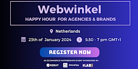 Webwinkel 2024 Happy Hour @ Beers & Barrels  Veilinghaven primary image