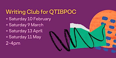 Imagem principal do evento Writing Club for QTIBPOC