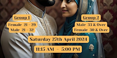 Immagine principale di Muslim Marriage Events London - 2 Age Groups 