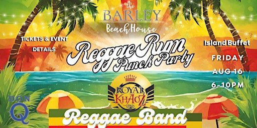 Primaire afbeelding van REGGAE RUM PUNCH PARTY