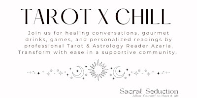 Image principale de Spiritual Soirée: Tarot x Chill Gathering with Readings & Real Connection