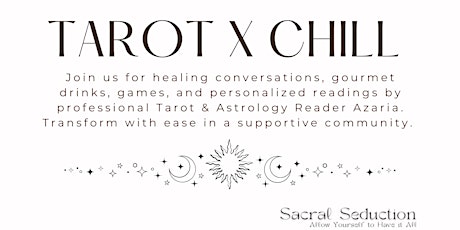 Spiritual Soirée: Tarot x Chill Gathering with Readings and Real Connection