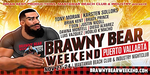 Imagem principal do evento Brawny Bear Weekend 2024 - Puerto Vallarta