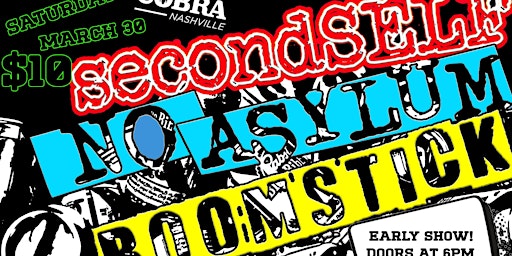 Imagen principal de PATIO: secondSELF | No Asylum | Boomstick