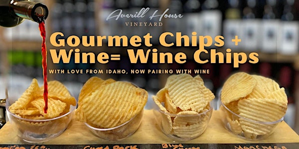 Tangy, Cheesy, Sweet & Salty Wine Chips, potato chips paired with wine!