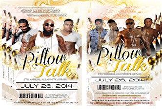 CHAPTER V: PILLOW TALK 5TH ANNUAL ALL-WHITE AFFAIR primary image