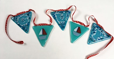 Make a String of Bunting from Fused Glass primary image