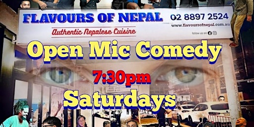 Primaire afbeelding van Flavours of Nepal - Open Mic Comedy