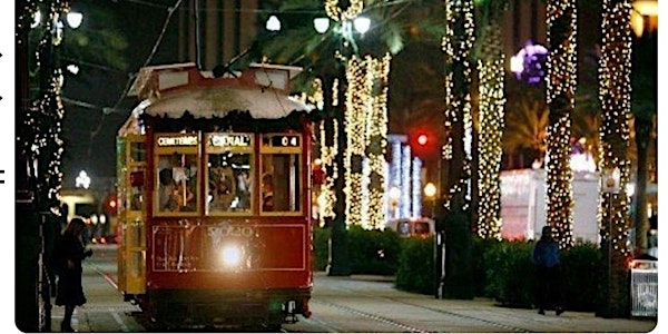 NOLA Christmas Lights, Cocktails  & a Holiday Experience full of History