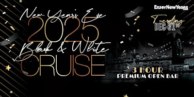 Black and White Gala New Year's Eve Fireworks Cruise 2025 All-Inclusive primary image