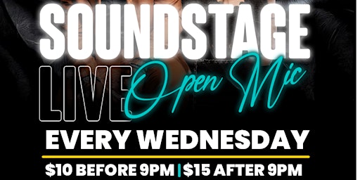 Imagen principal de Sound Stage Live (Weekly) Open Mic