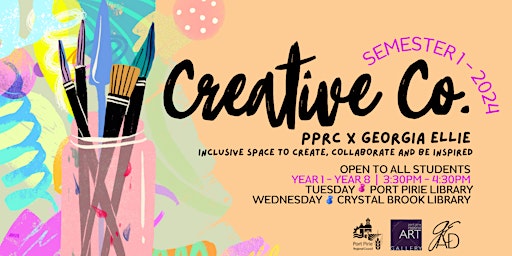 Term 2, Tuesdays After School Art Classes @ Port Pirie Regional Library primary image