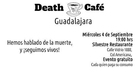 Imagen principal de Death Cafe Guadalajara - Septiembre 2019